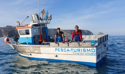 pescaturismoasturias.com excursions de pêche à Cudillero Asturies